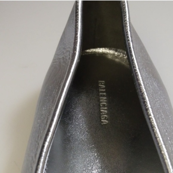 Balenciaga Anatomic Metallized Ballerina Flats - Picture 6 of 13
